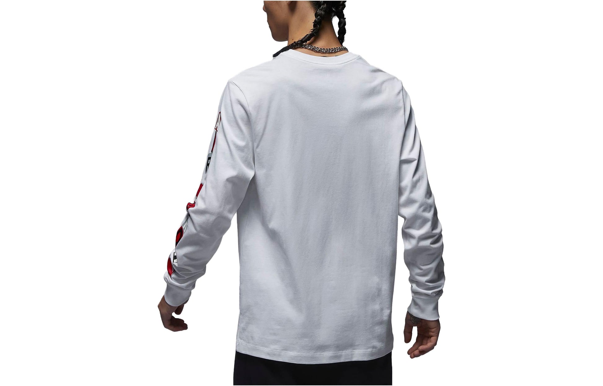 Air Jordan Brand Graphic Long-Sleeve T-Shirt 'White' FD7018-100