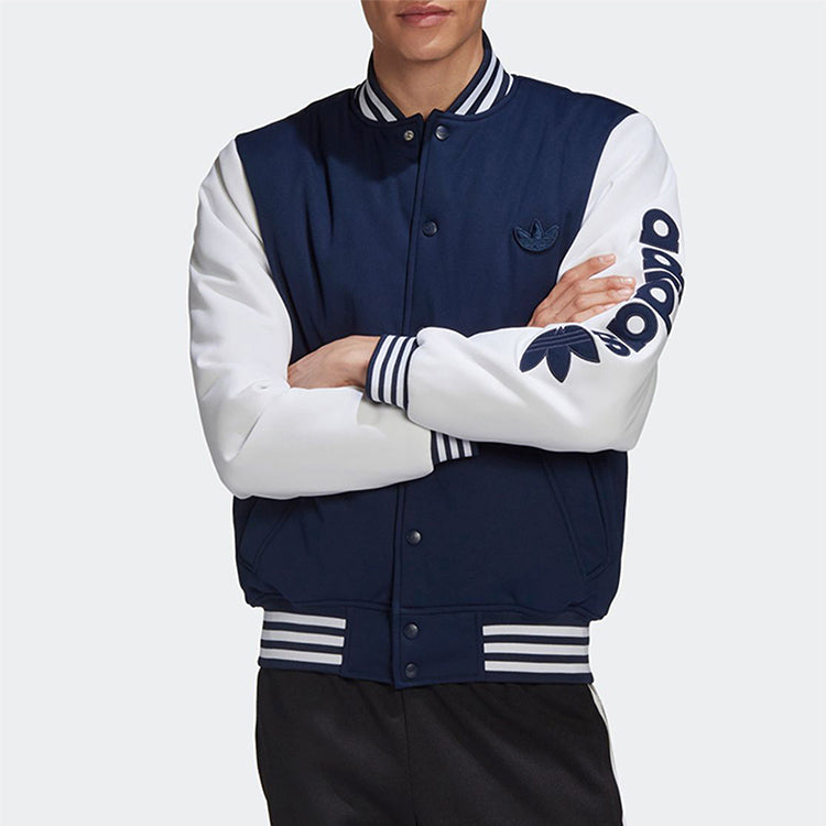 adidas originals Varsity Bomber Sports Jacket Blue GE1346