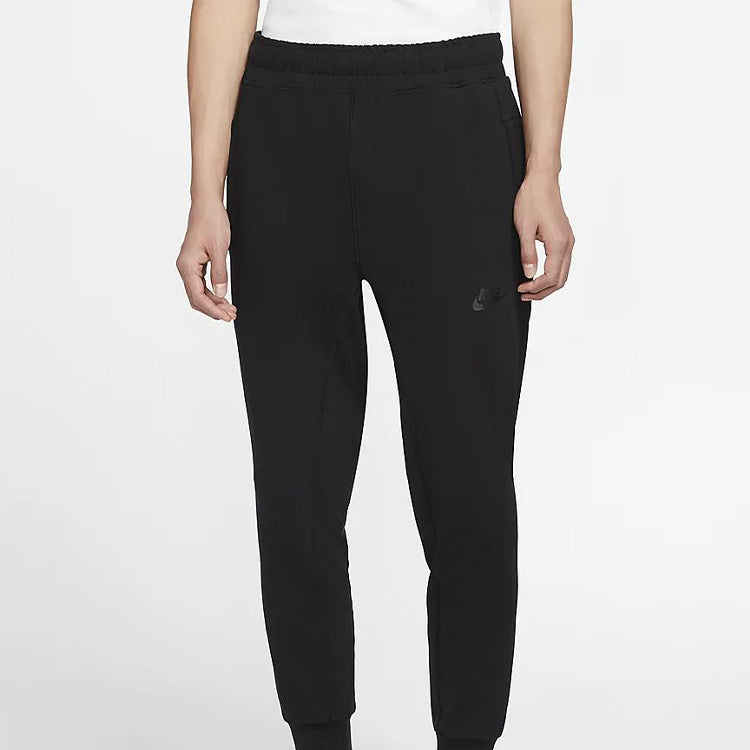 Nike As M Nsw Pe Jggr Ponte ribbed Knit Sports Long Pants Black CJ4281-010