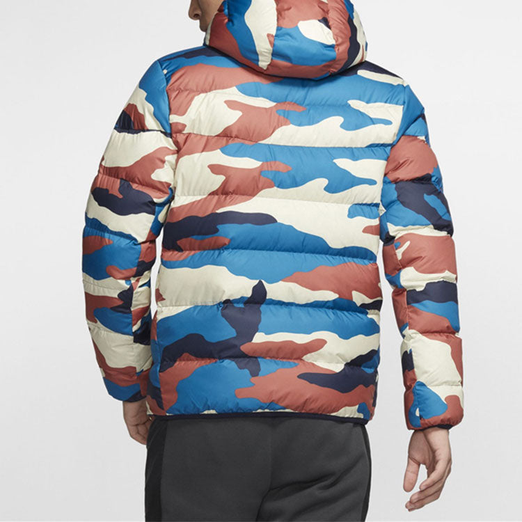 Nike Camouflage Casual Sports Printing Down Jacket Camouflage BV4764-744