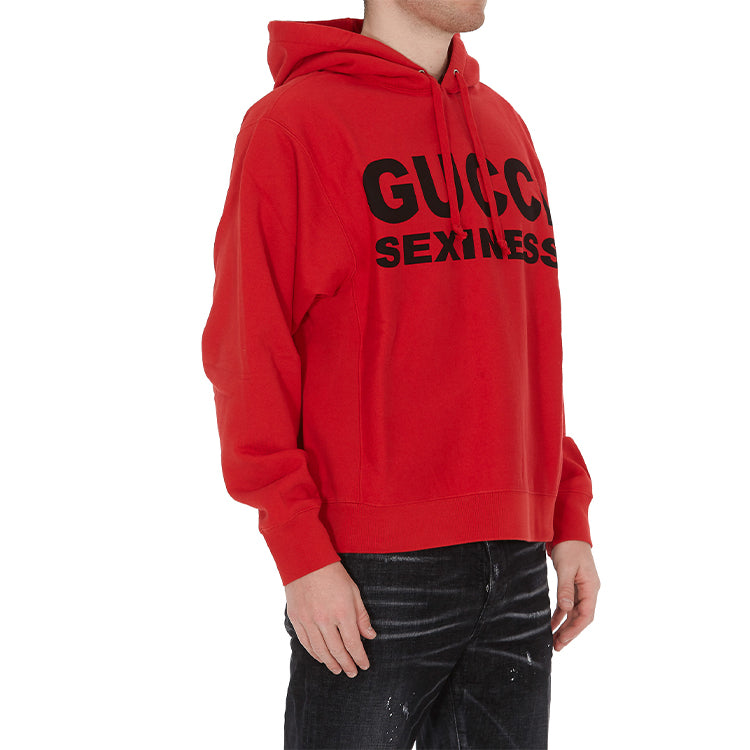 Men's Gucci Sexiness Logo Printing Red 569828-XJCK2-6249