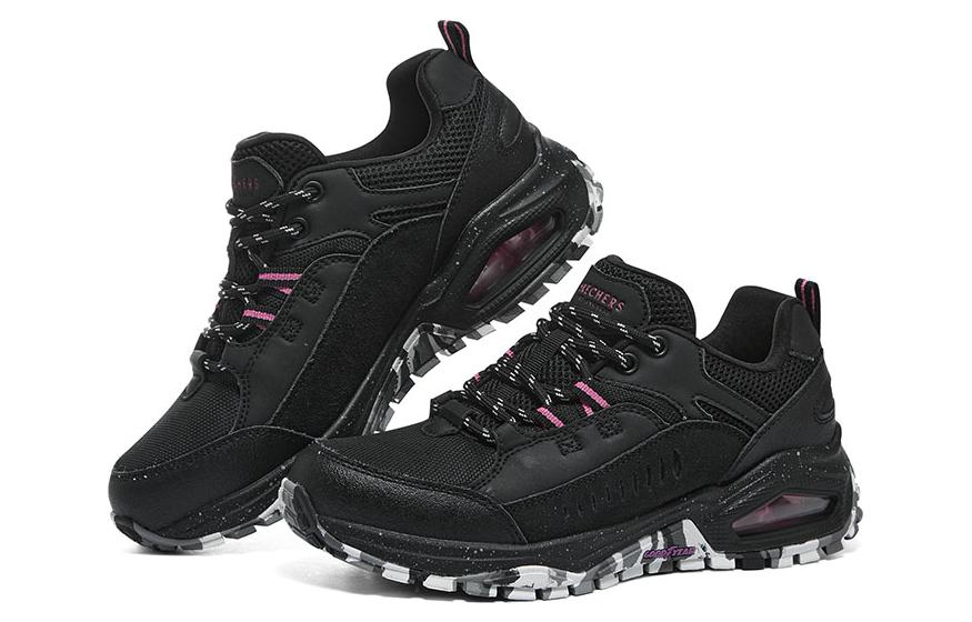 (WMNS) Skechers Uno Trail Fashion Shoes 'Black' 177170C-BBK