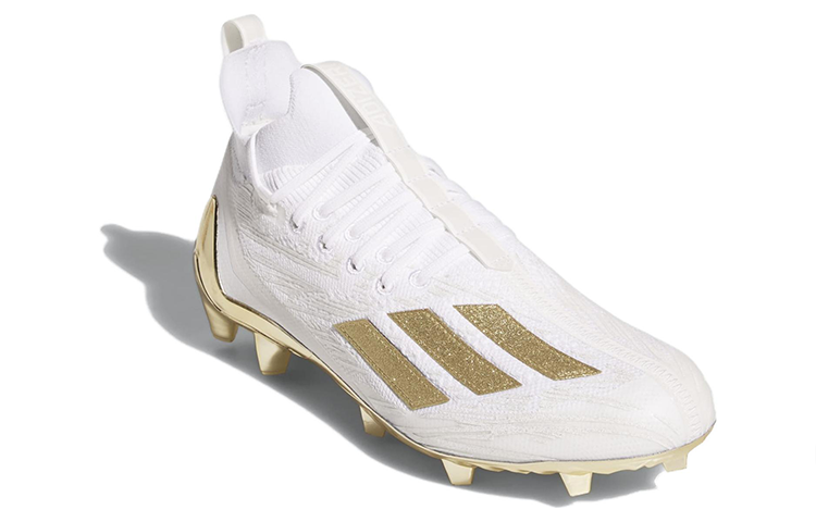adidas Adizero Cleats Primeknit 'White Gold Metallic' GX5100