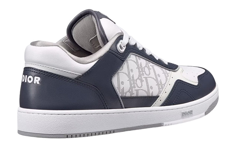 DIOR B27 Low-Top Sneaker 'Deep Blue and White Smooth Calfskin' 3SN272ZIJ_H820