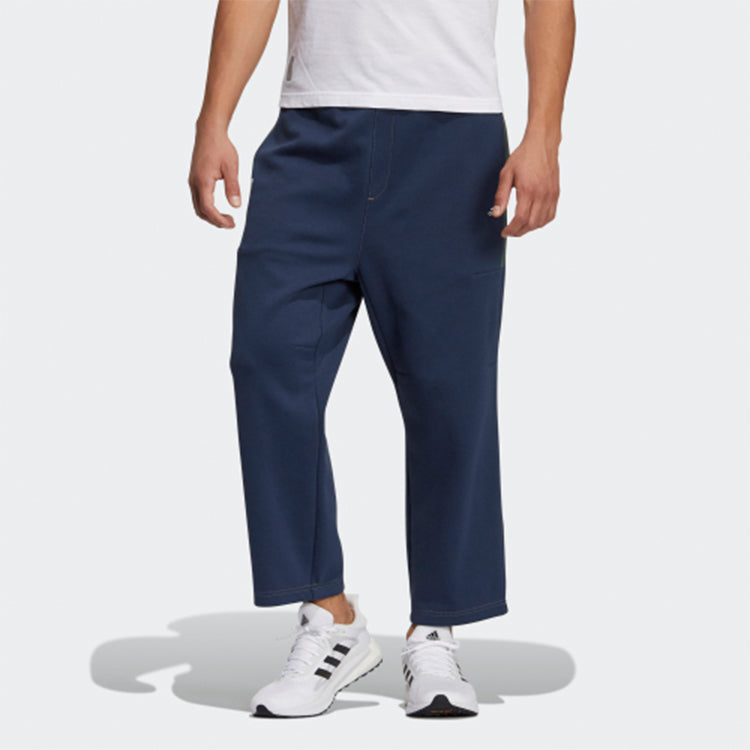 adidas Wj Pnt Dk Series Casual Sports Woven Straight Pants Navy Blue GP3456