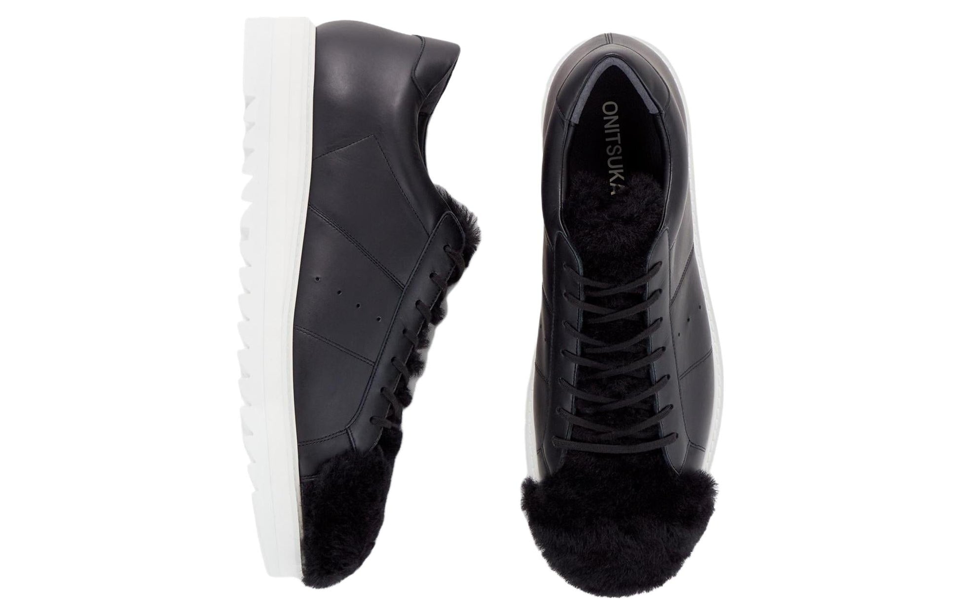 Onitsuka Tiger Court-T Shoes 'Black White' 1183A924-001