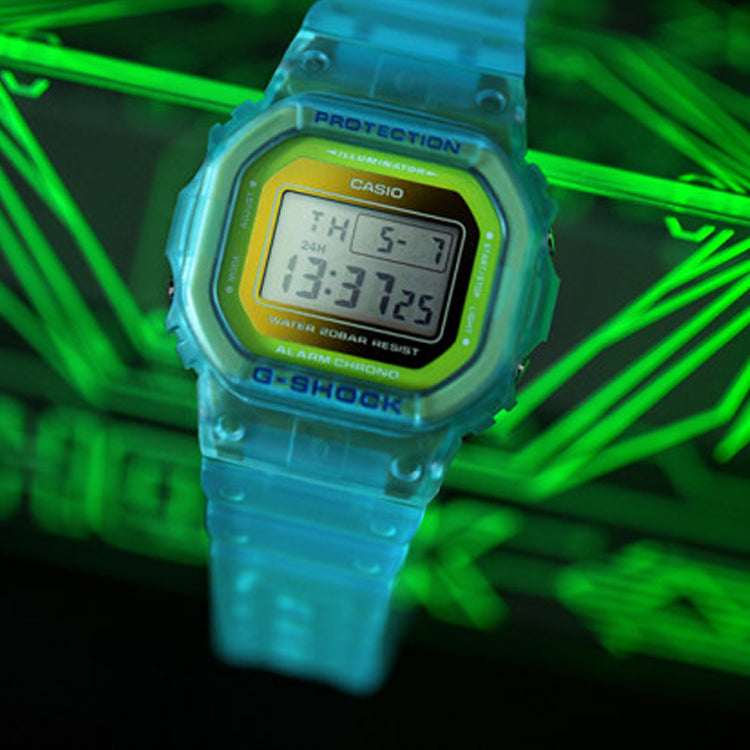 CASIO G-Shock Square 'Light Blue' DW-5600LS-2