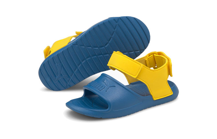 (PS) PUMA Divecat v2 Injex Sandals Blue/Yellow 369546-07