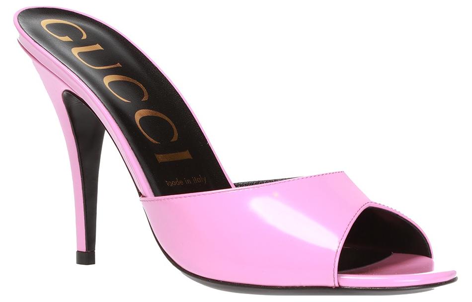 (WMNS) Gucci Slip On Stiletto Heeled Slides 'Rose' 593389-CLG00-5927