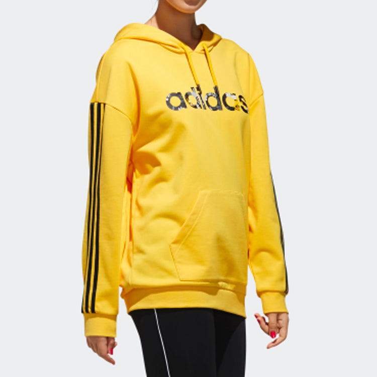 (WMNS) adidas neo Sweatshirt Yellow DZ7596