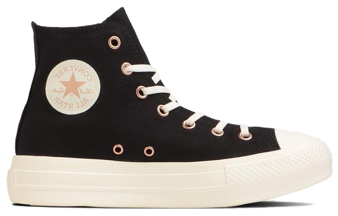 (WMNS) Converse All Star Light Plts PG Z High Top 'Black' 31310262