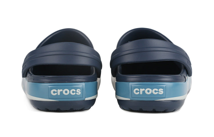 (PS) Crocs Funny Shark Beach Shoe Deep Blue 206159-410