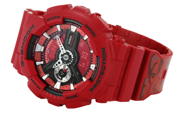 CASIO G-Shock Analog-Digital 'Red' GMA-S110F-4