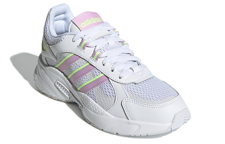 (WMNS) adidas neo Crazychaos Shadow 'White Pink Green' FZ1289