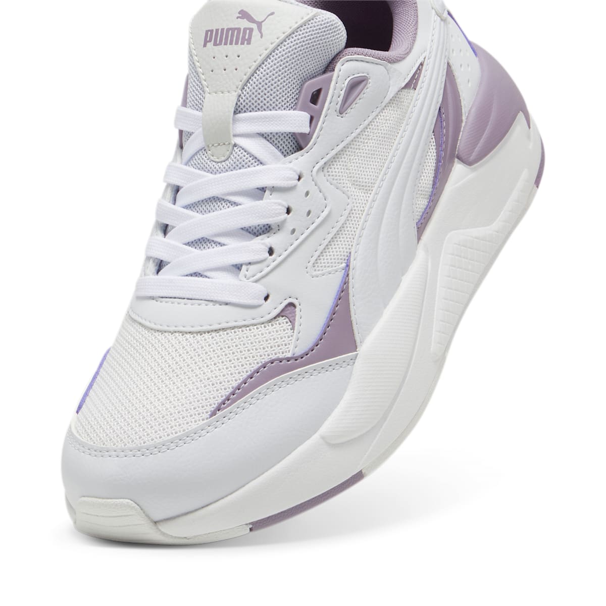 (WMNS) PUMA X-Ray Speed 'Feather Grey Silver Plum' 384638-60