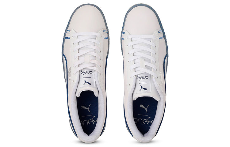 one8 Virat Kohli x PUMA Basket Classic 'White Blue' 373660-03