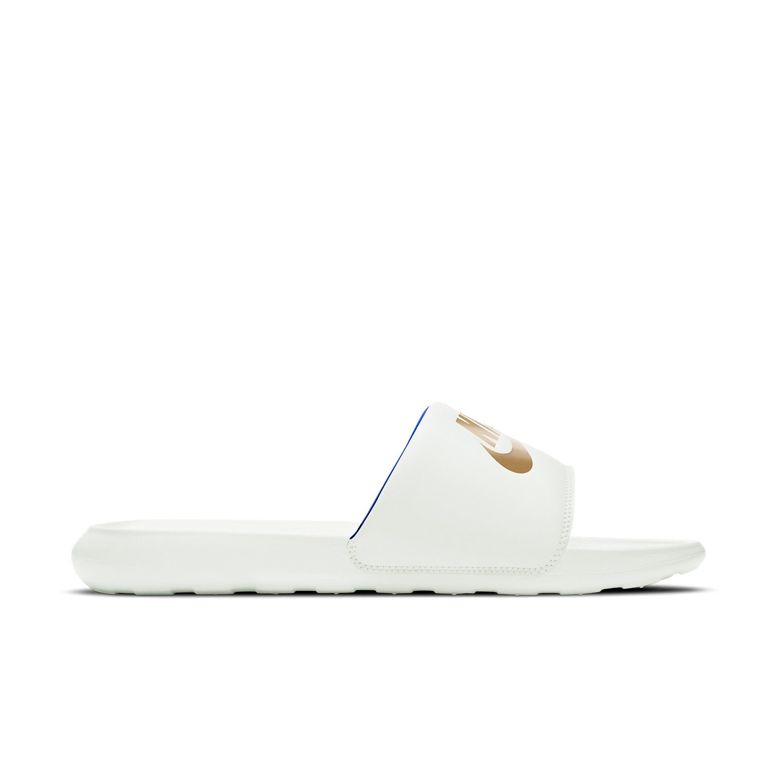 Nike Victori One Slide 'Summit White Metallic Gold' CN9675-105