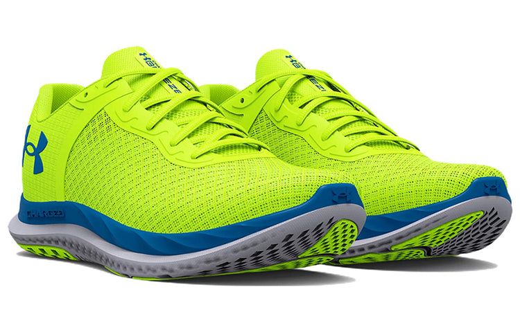 Under Armour Charged Breeze 'High-Vis Yellow Cruise Blue' 3025129-300