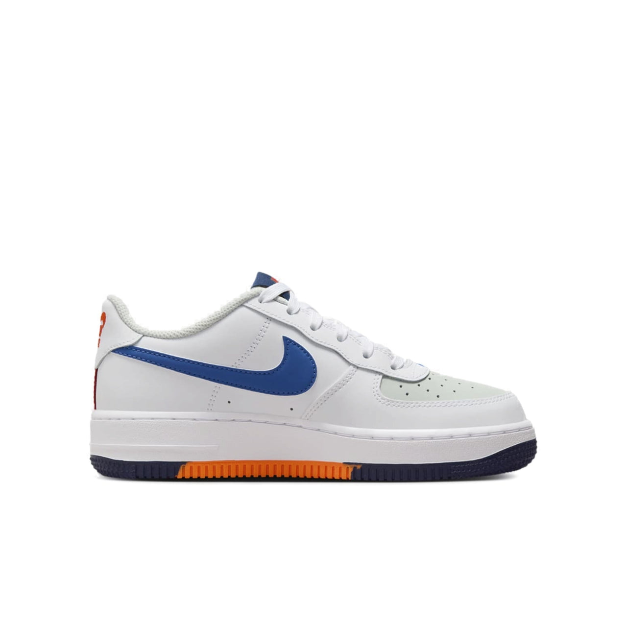 (GS) Nike Air Force 1 LV8 'White Black Blue' FN4730-002