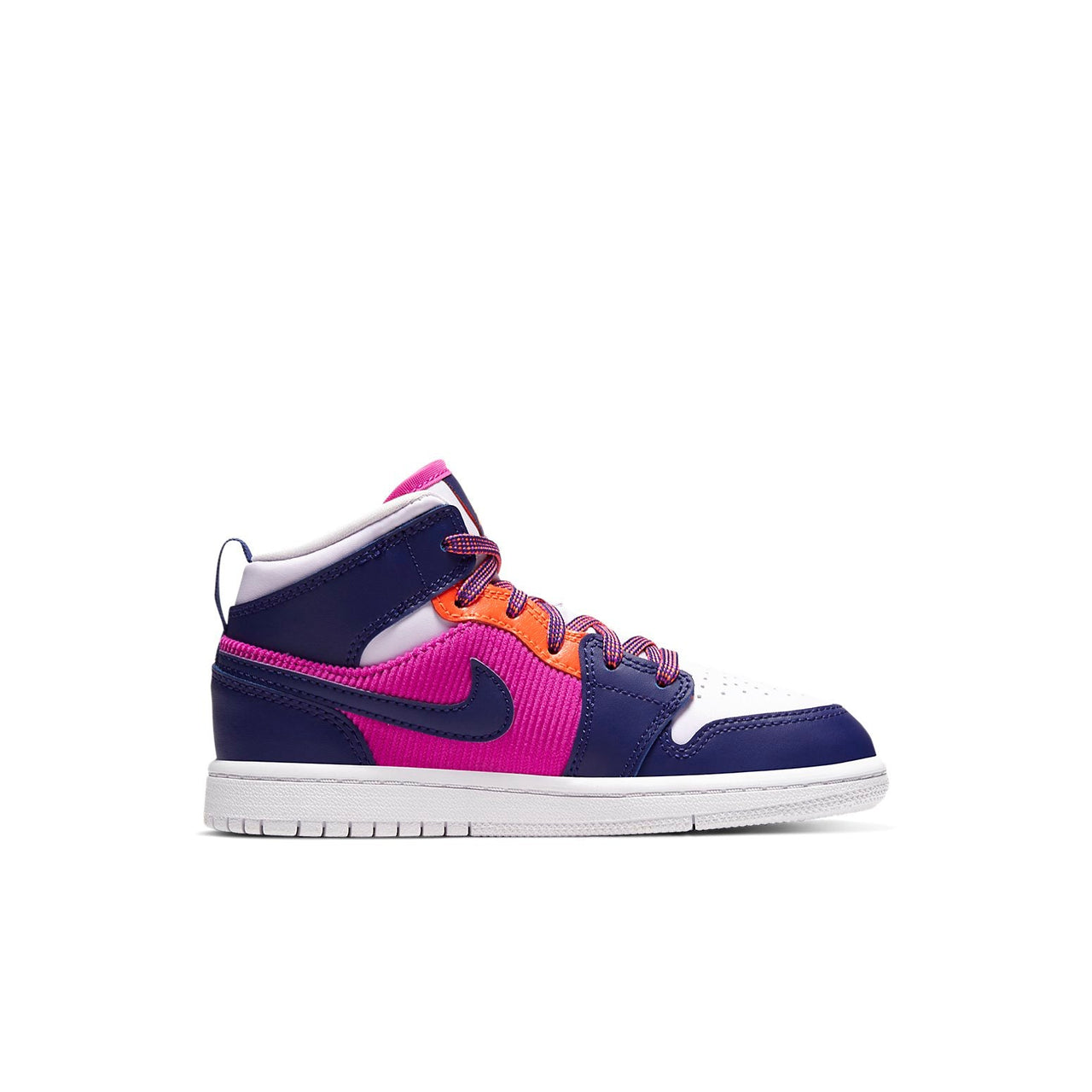 (PS) Air Jordan 1 Mid 'Fire Pink' 640737-602
