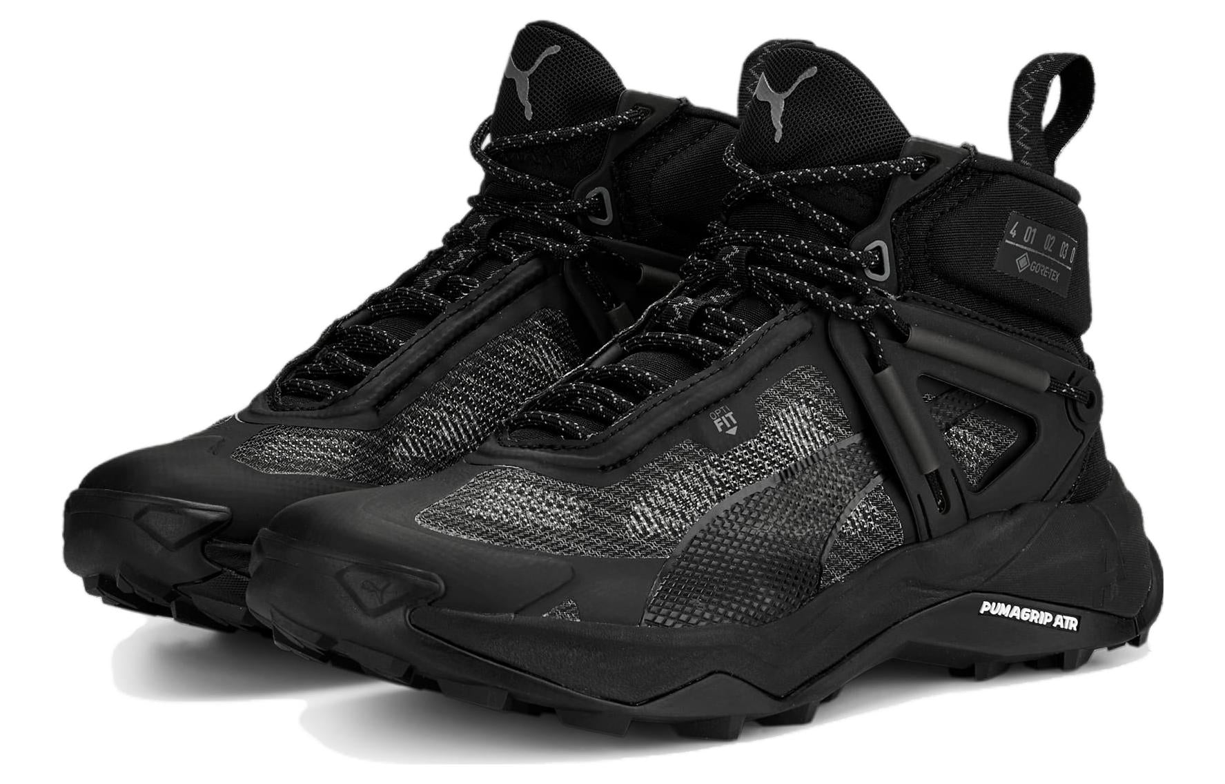 (WMNS) PUMA Explore Nitro Mid GORE-TEX 'Black' 377861-01