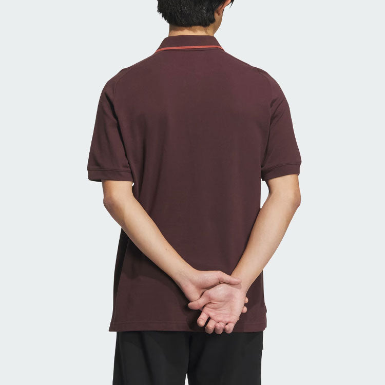 adidas Wuji Polo Shirt 'Burgundy' IP4915