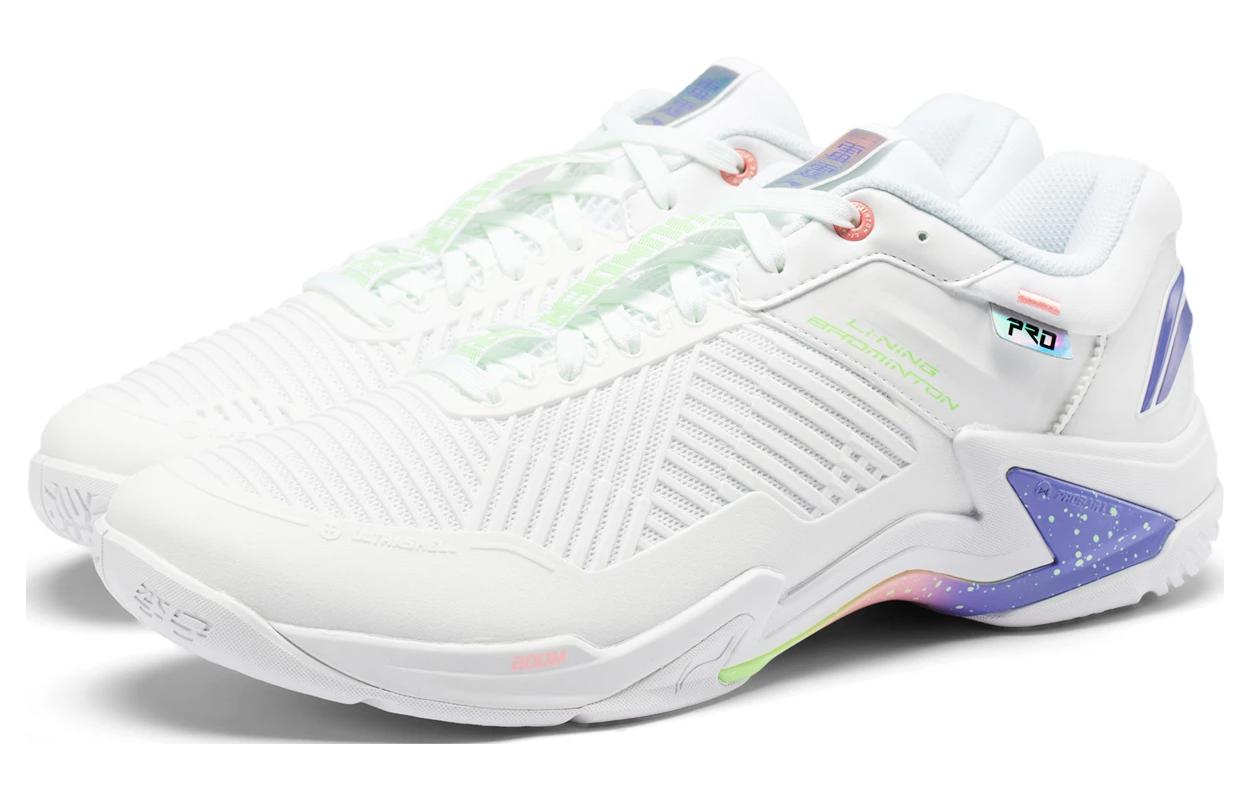 Li-Ning LeiTing Pro 'White Purple' AYAT009-1