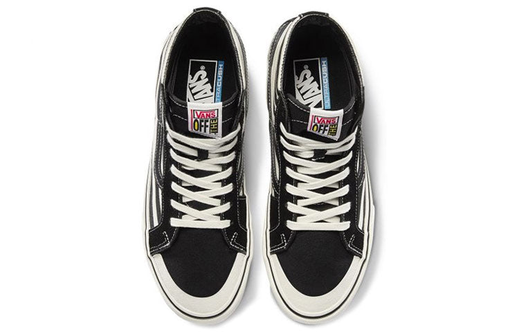 Vans SK8-Hi Stripe High Top Shoes/Sneakers Unisex Black White VN0A3ZCEUZS