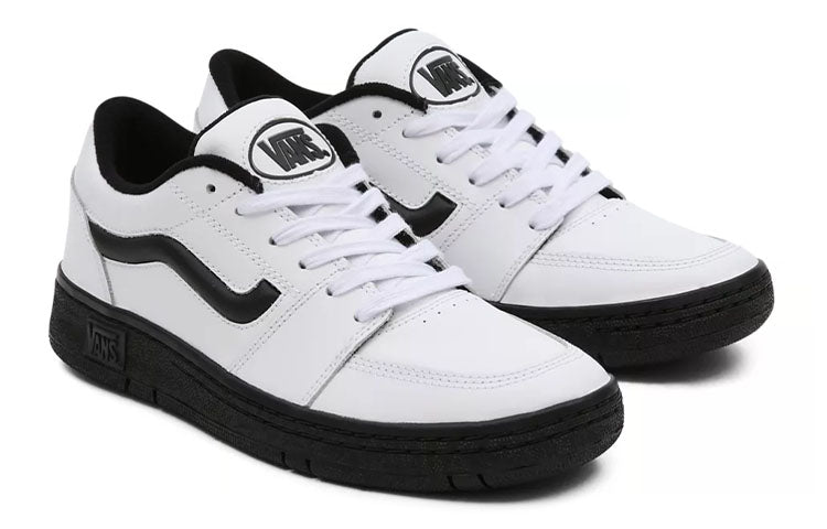 Vans Leather Fairlane Sneakers Black/White VN0A5KR4NJV