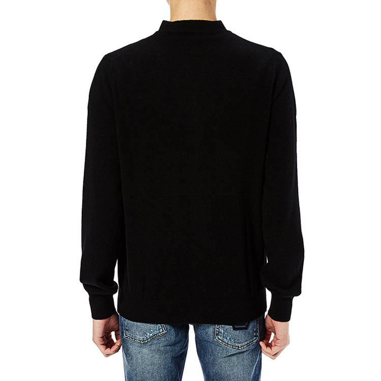 COMME des GARCONS PLAY Cardigan With Double Emblems 'Black' AZ-N058-051-1