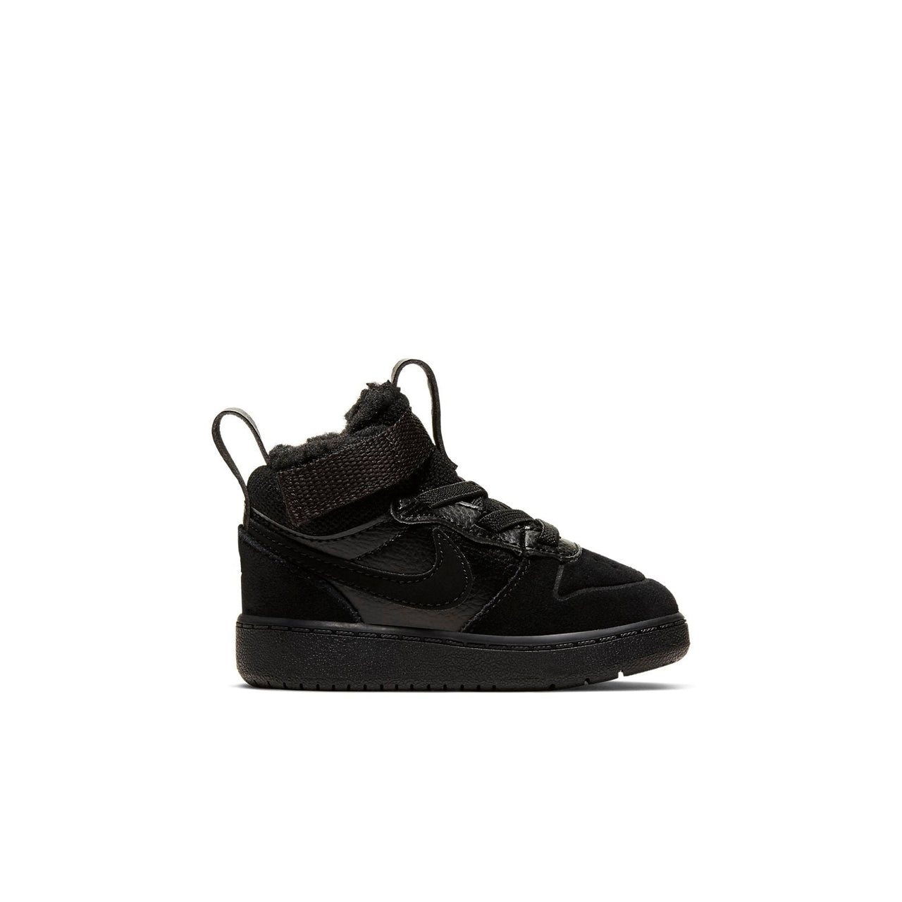 (TD) Nike Court Borough 2 Mid-Top Sneakers Black CQ4027-001