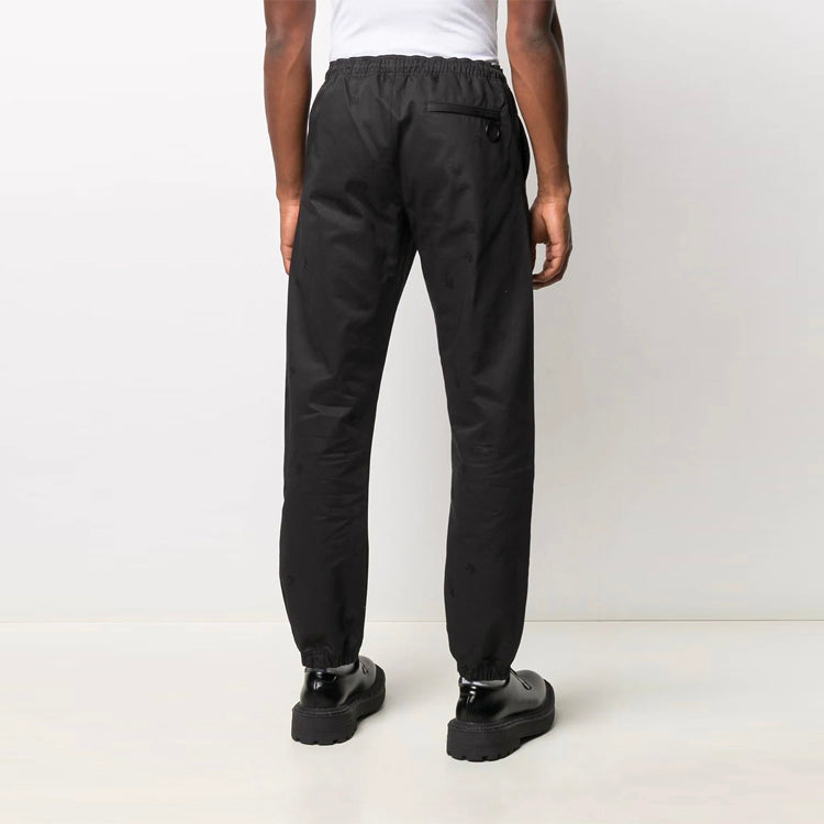 Off-White SS21 Large Logo Sports Pants Black OMCA164R21FAB0011010