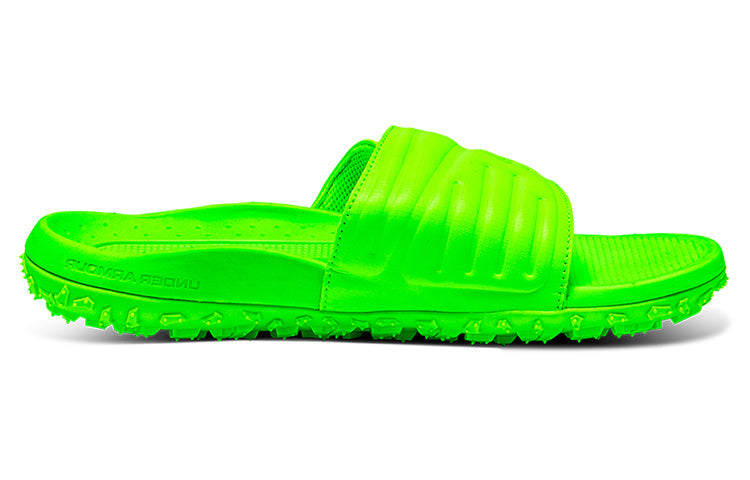 Under Armour Fat Tire Slides 'Hyper Green' 3023749-300