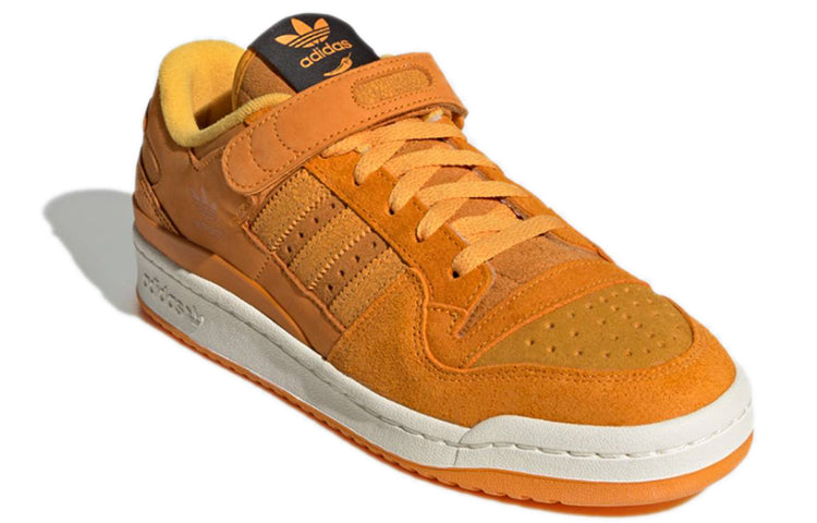 adidas originals Unisex Forum 84 Low Yellow Spicy Sneakers Orange GY8997