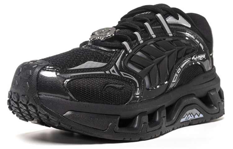(WMNS) Li-Ning Scenery 'Black Silver' AGLS064-1