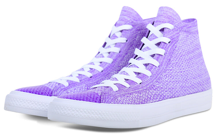Converse Nike x Chuck Taylor All Star Flyknit High 'Hyper Grape' 157508C