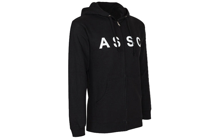 ANTI SOCIAL SOCIAL CLUB Logo hooded Zipper Unisex Black ASSW364