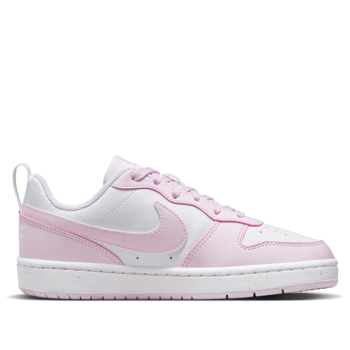 (GS) Nike Court Borough Low Recraft 'White Pink Foam' DV5456-105