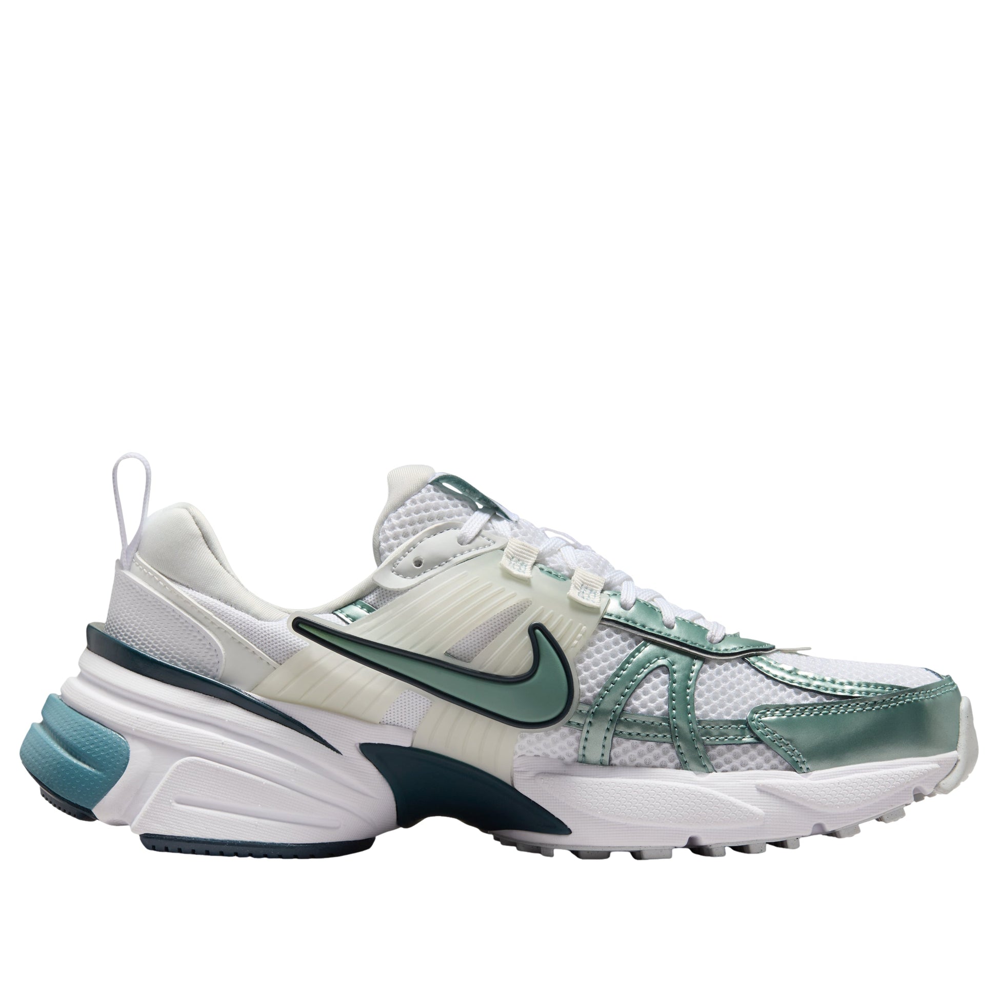(WMNS) Nike V2K Run 'White Smokey Blue Armory Navy Cannon' FD0736-111
