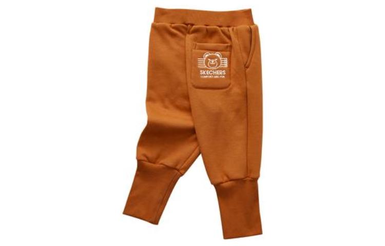 (GS) Skechers Contrast Patchwork Knitted Fleece Set 'Tan' L421B046