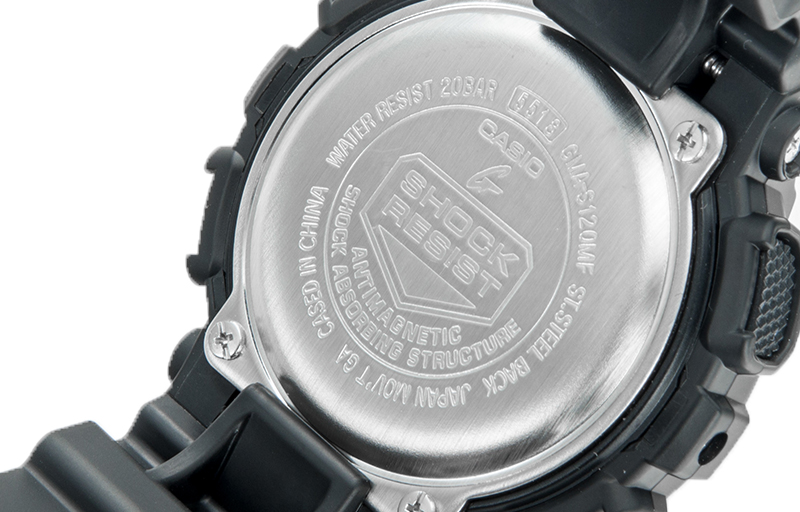 CASIO G-Shock Analog-Digital 'Black' GMA-S120MF-1APR