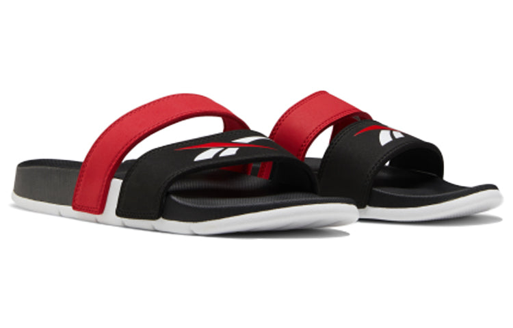 Reebok DS Comfort Black Red Slippers 'Black Red' FV8821