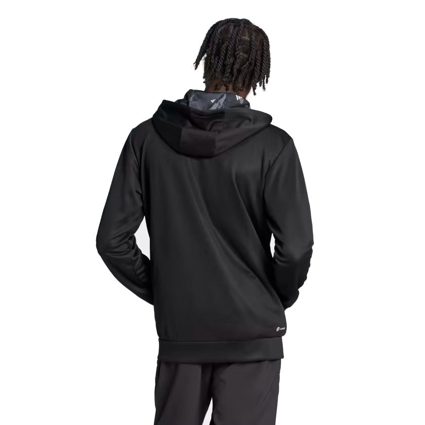 adidas Train Essentials Seasonal Training Full-Zip Jacket 'Black' IB8137