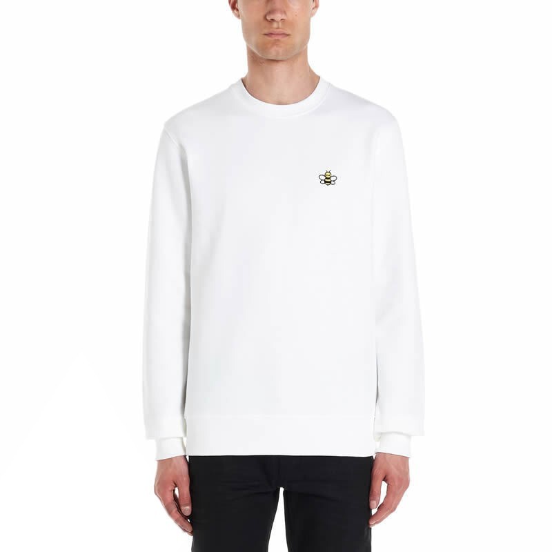 DIOR x Kaws Bee Embroidered Sweatshirt White 933J612A0531-082