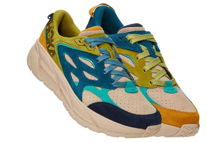 HOKA ONE ONE Clifton L Suede 'Multi-Color Shifting Sand' 1124630-MSSN