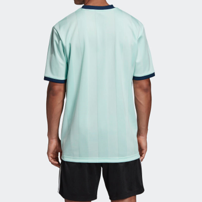 adidas Soccer/Football Sports Round Neck Short Sleeve Jersey Mint Green DP2703