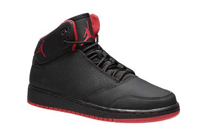 (GS) Air Jordan 1 Flight 5 'Black Red' 919722-002