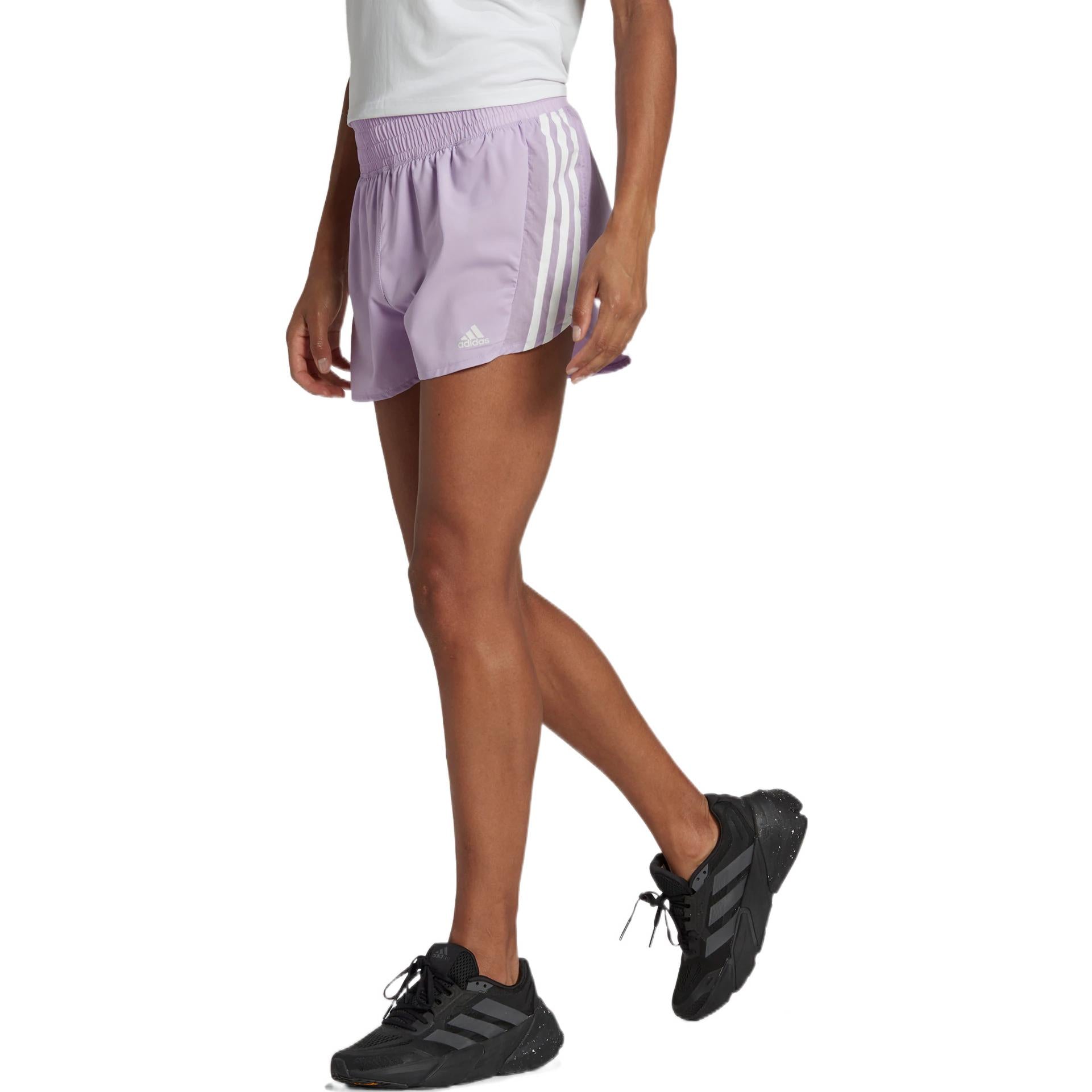 (WMNS) adidas Hyperglam Running Shorts Asia Sizing 'Purple' HZ9663