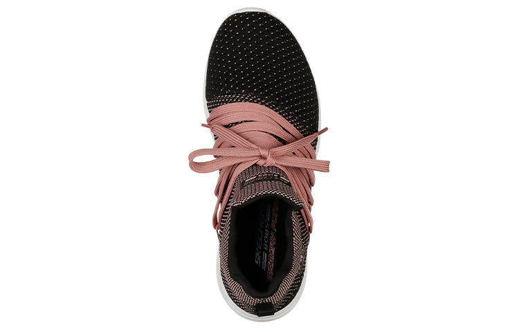 (WMNS) Skechers Bob's Sport Sparrow Low-Top Black/Pink 32709-BKPK