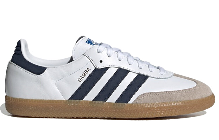adidas Samba OG 'White Collegiate Navy' EE5450